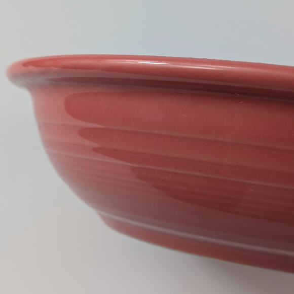 Fiestaware Persimmon Vegetable Bowl Retired Replacement Modern Vintage 95-08 - Picture 7 of 10